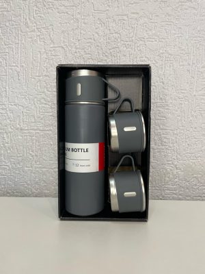 Set de Termo Vacuum 500ml – Compañero Ideal para Aventuras