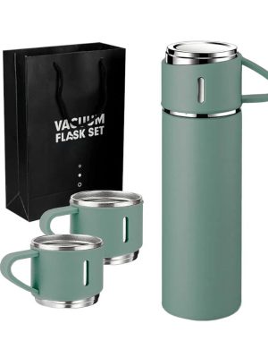 Set de Termo Vacuum 500ml – Compañero Ideal para Aventuras