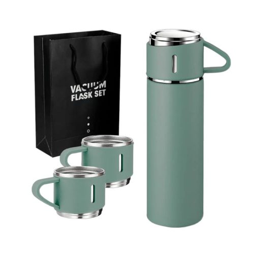 Set de Termo Vacuum 500ml – Compañero Ideal para Aventuras