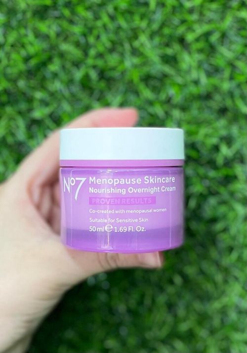N°7 Menopause Skincare – Crema de Noche Nutritiva (50 ml)
