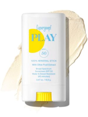 Supergoop! Play 100% Mineral Stick SPF 50 – Protector Solar en Barra