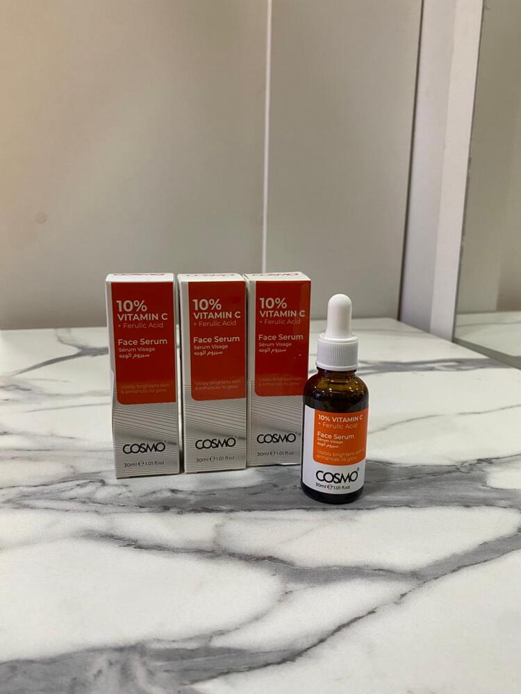 Serum Facial con Vitamina C + Ácido Ferúlico – COSMO (30 ml)
