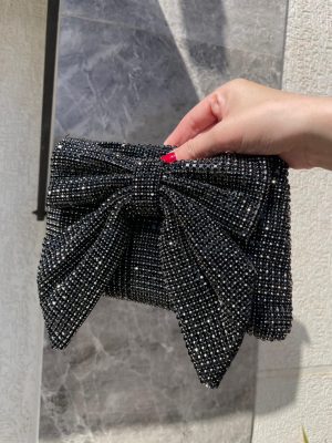 Clutch Moño con Brillos – CHENSON (Edición Glam)