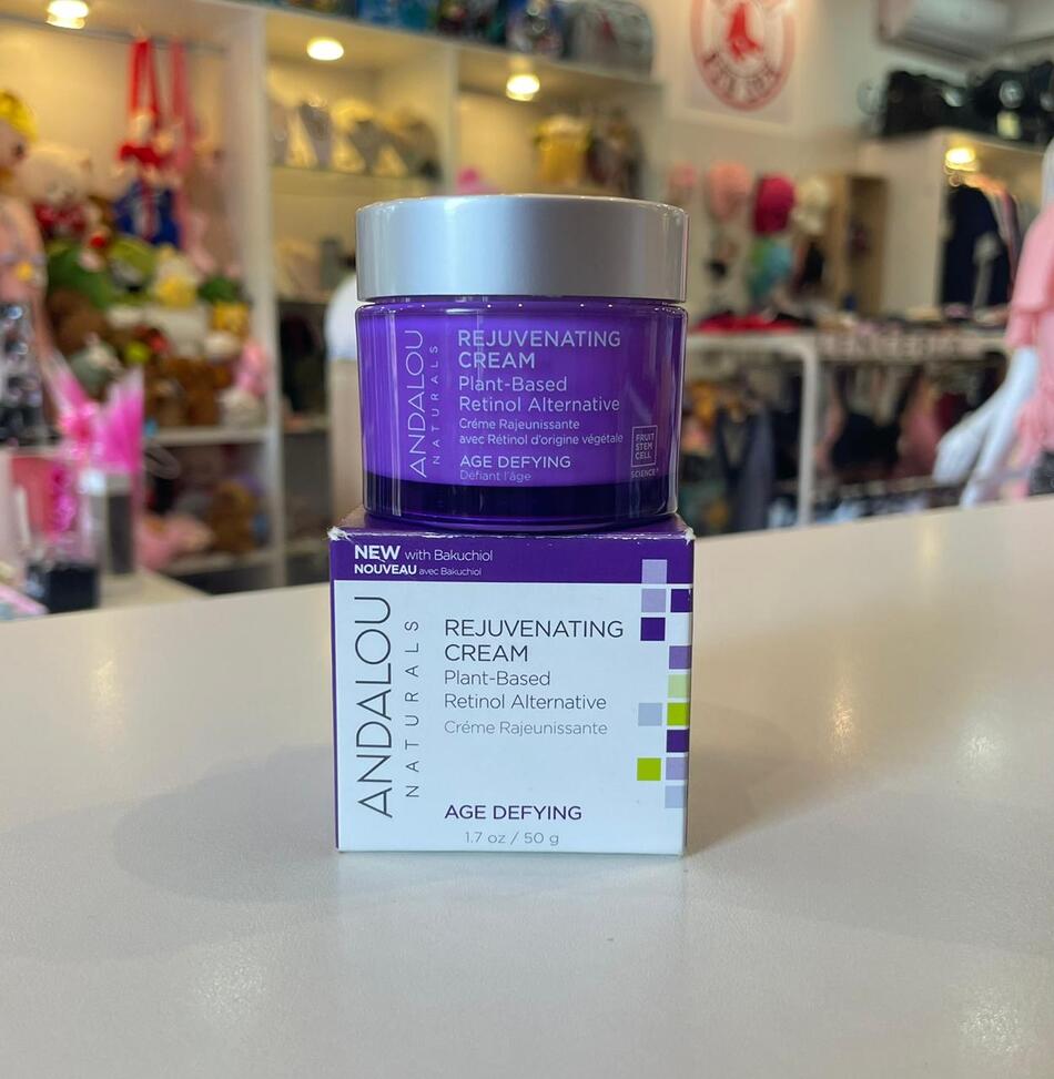 Crema Rejuvenecedora con Bakuchiol – Andalou Naturals Age Defying (50 ml) - Imagen 2