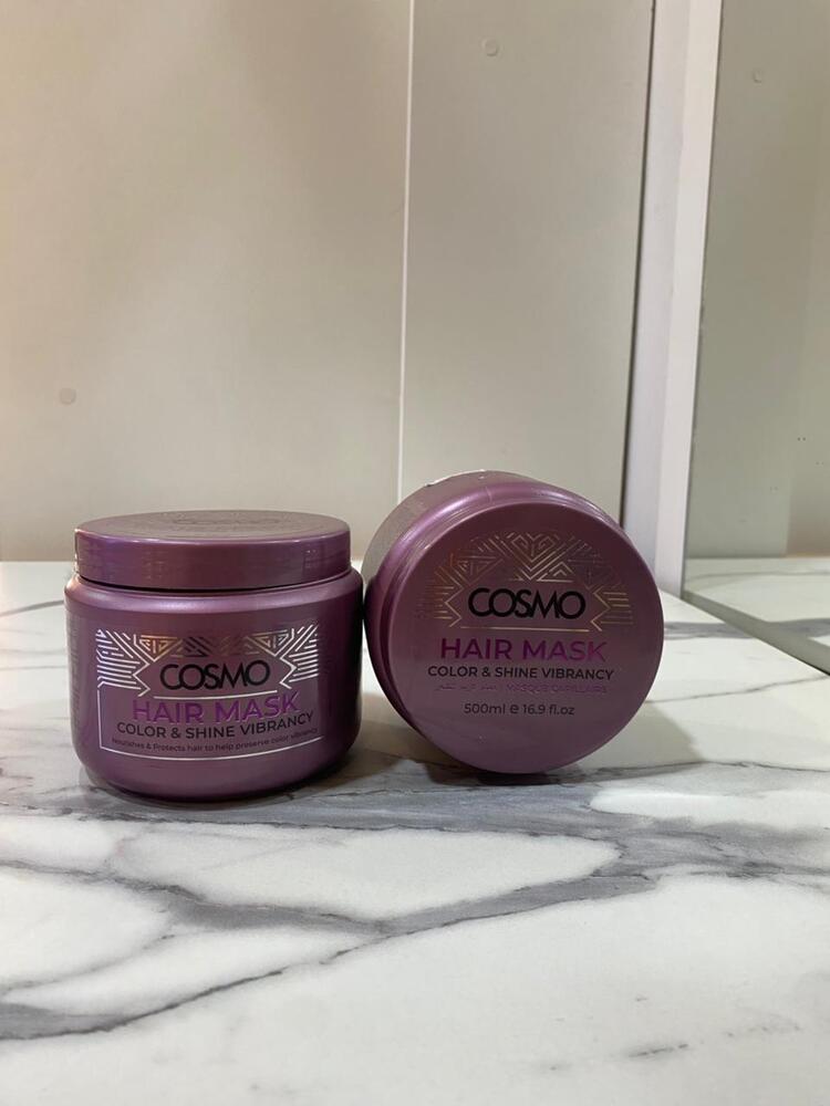 Mascarilla Capilar Color & Shine Vibrancy – COSMO® (500 ml)