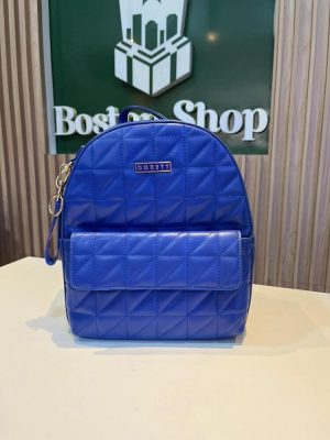 Mochila Acolchada Gorett para Mujer – Backpack Elegante Azul