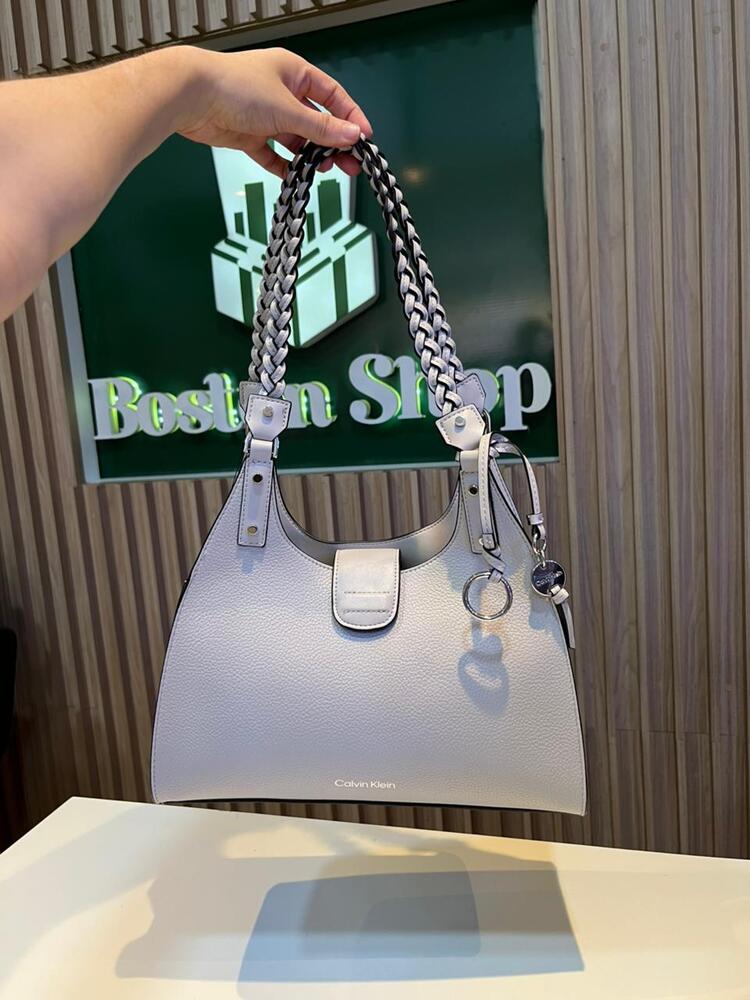 Cartera Calvin Klein con Asas Trenzadas