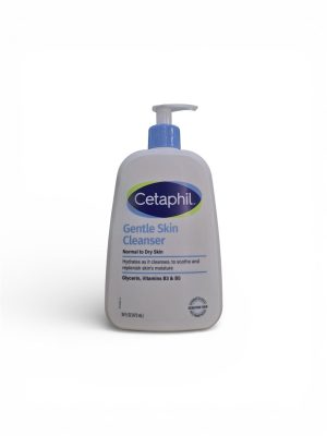 Cetaphil Gentle Skin Cleanser 473 ml – Limpiador Facial Suave para Piel Sensible